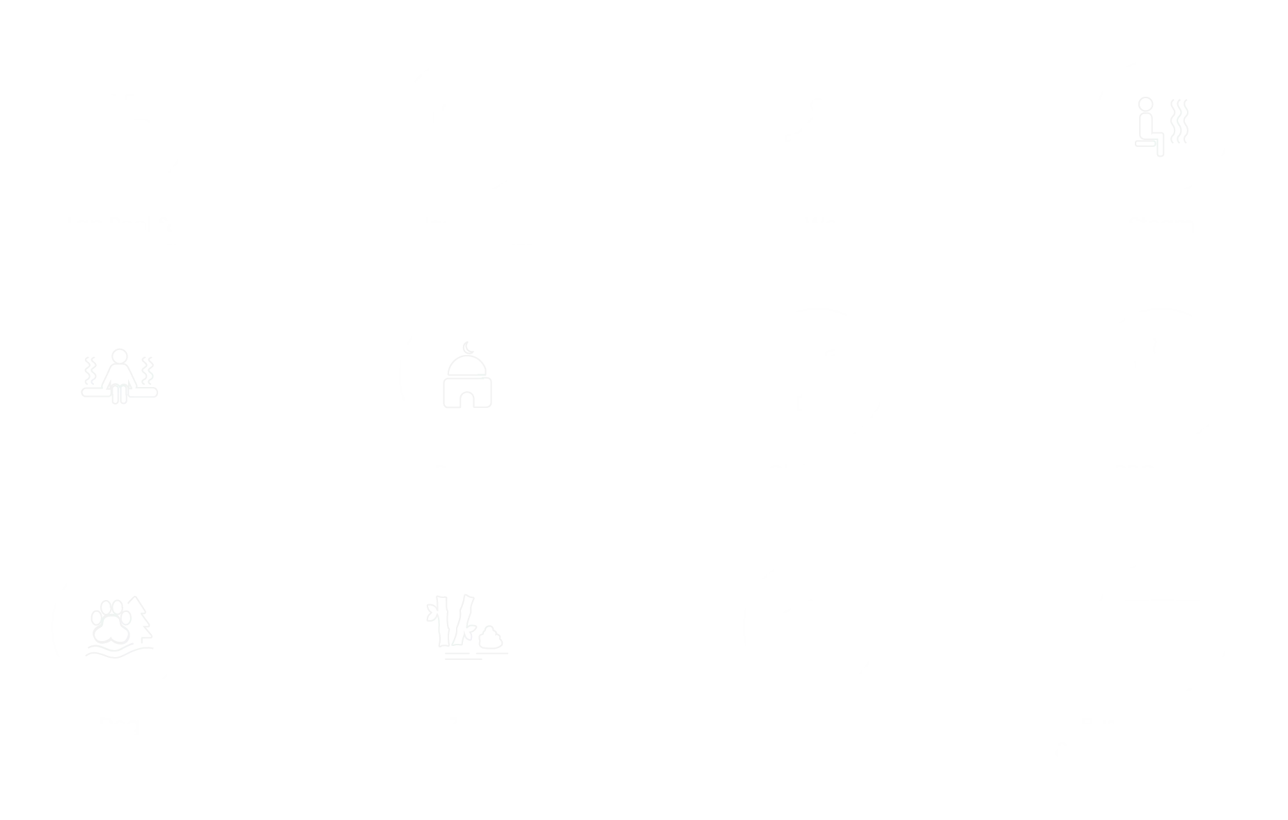 TCSA amanities icons